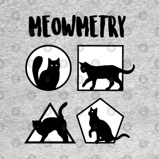 Meowmetry - Funny Cat Geometry by Raywolf